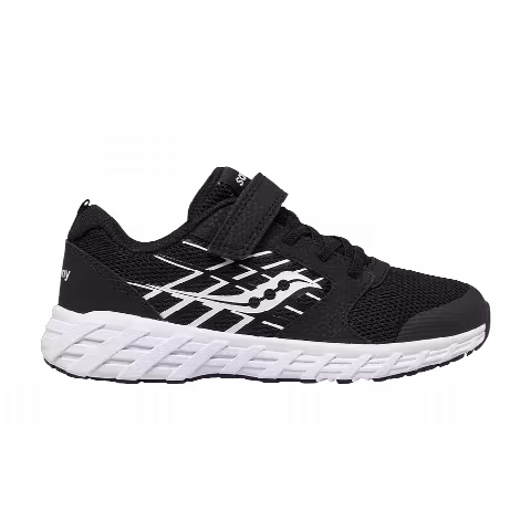 Saucony Wind 2.0 A/C Big Kid 'Black White'