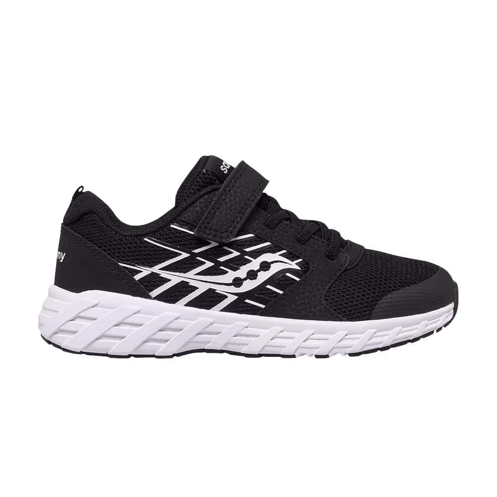 Saucony Wind 2.0 A/C Big Kid Black White