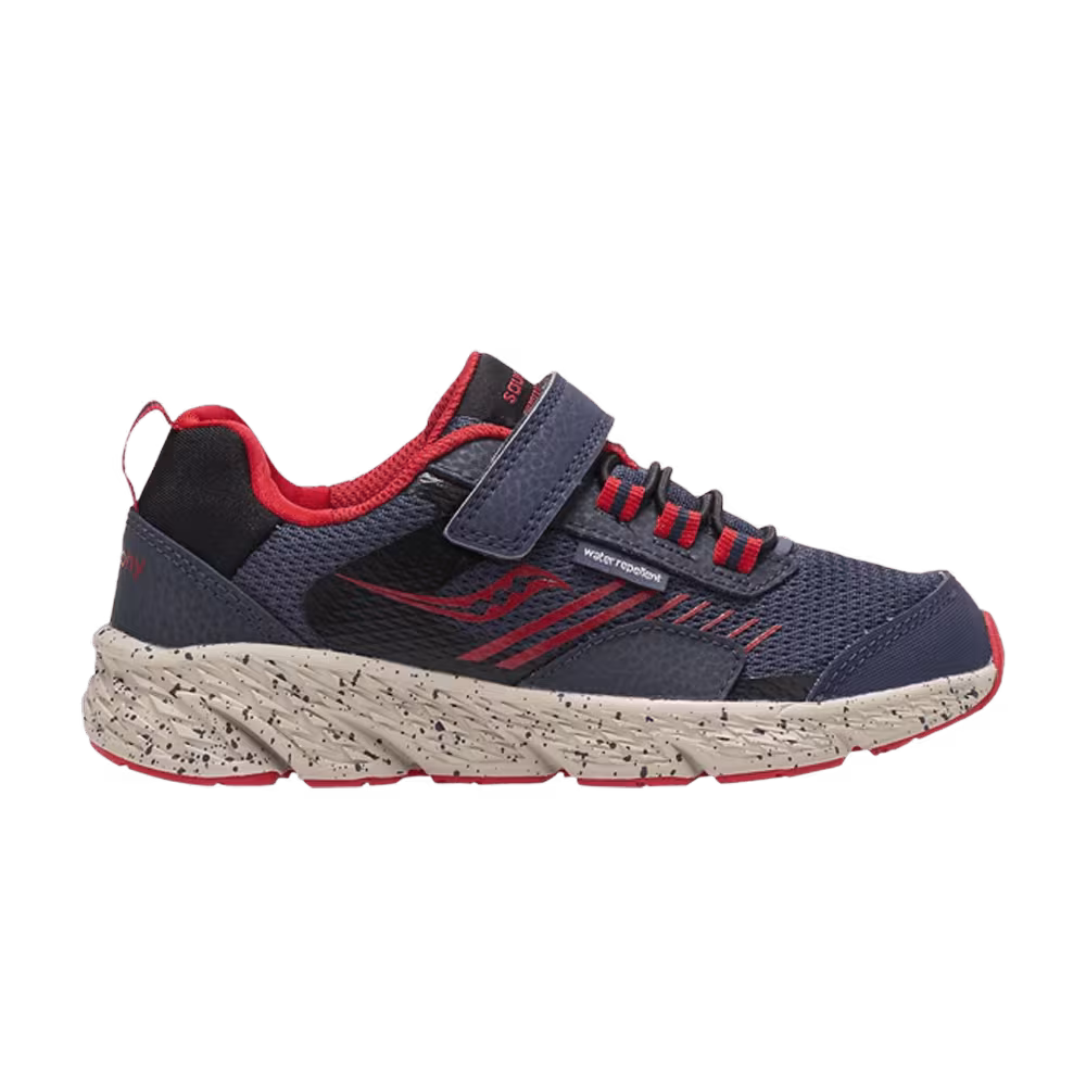 Saucony Wind Shield A/C Big Kid Navy Red
