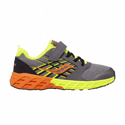 Saucony Wind 2.0 A/C Big Kid 'Grey Citron'