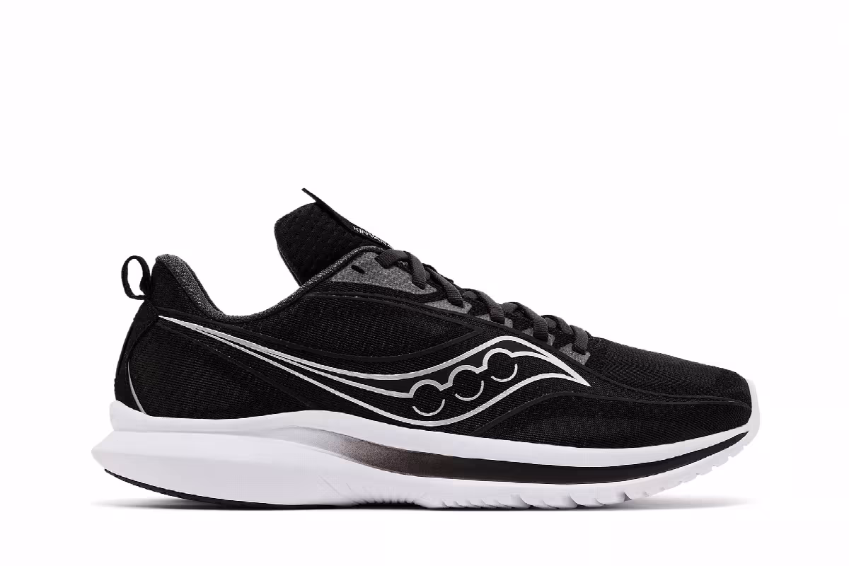 Saucony Kinvara 13 Black Silver, view 2