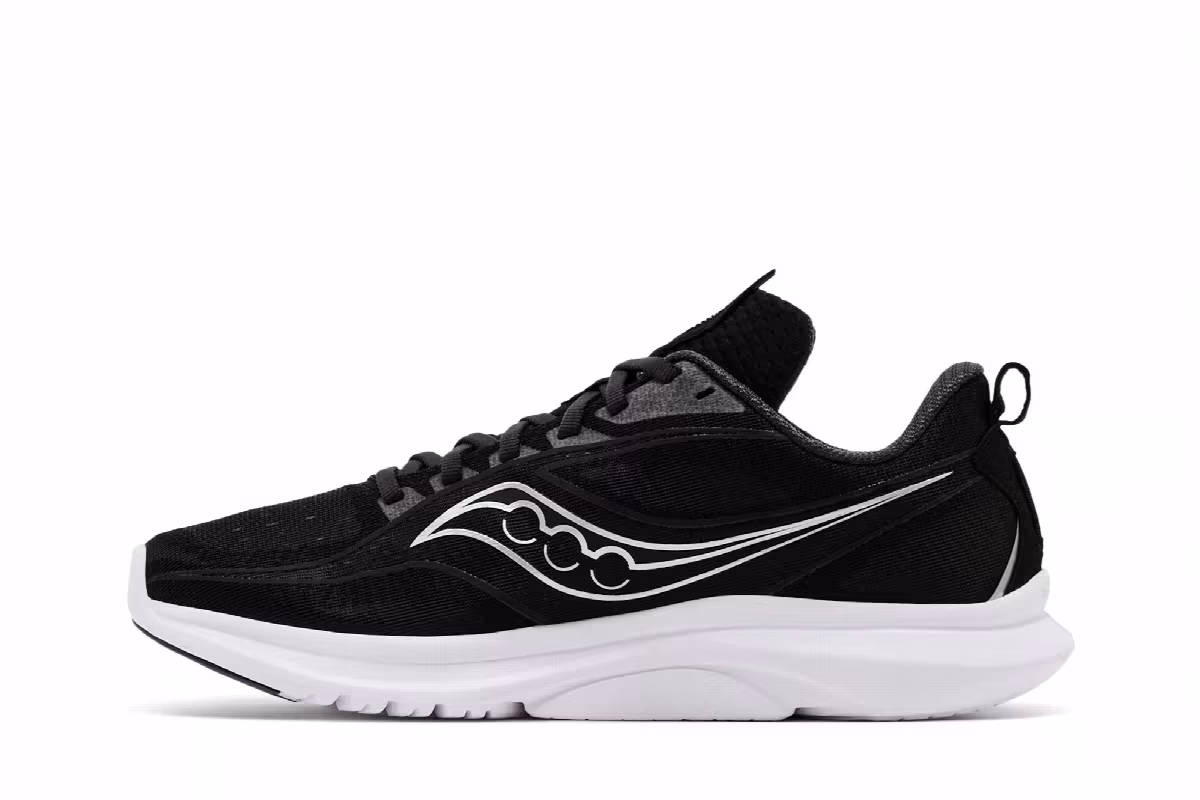 Saucony Kinvara 13 Black Silver, view 4