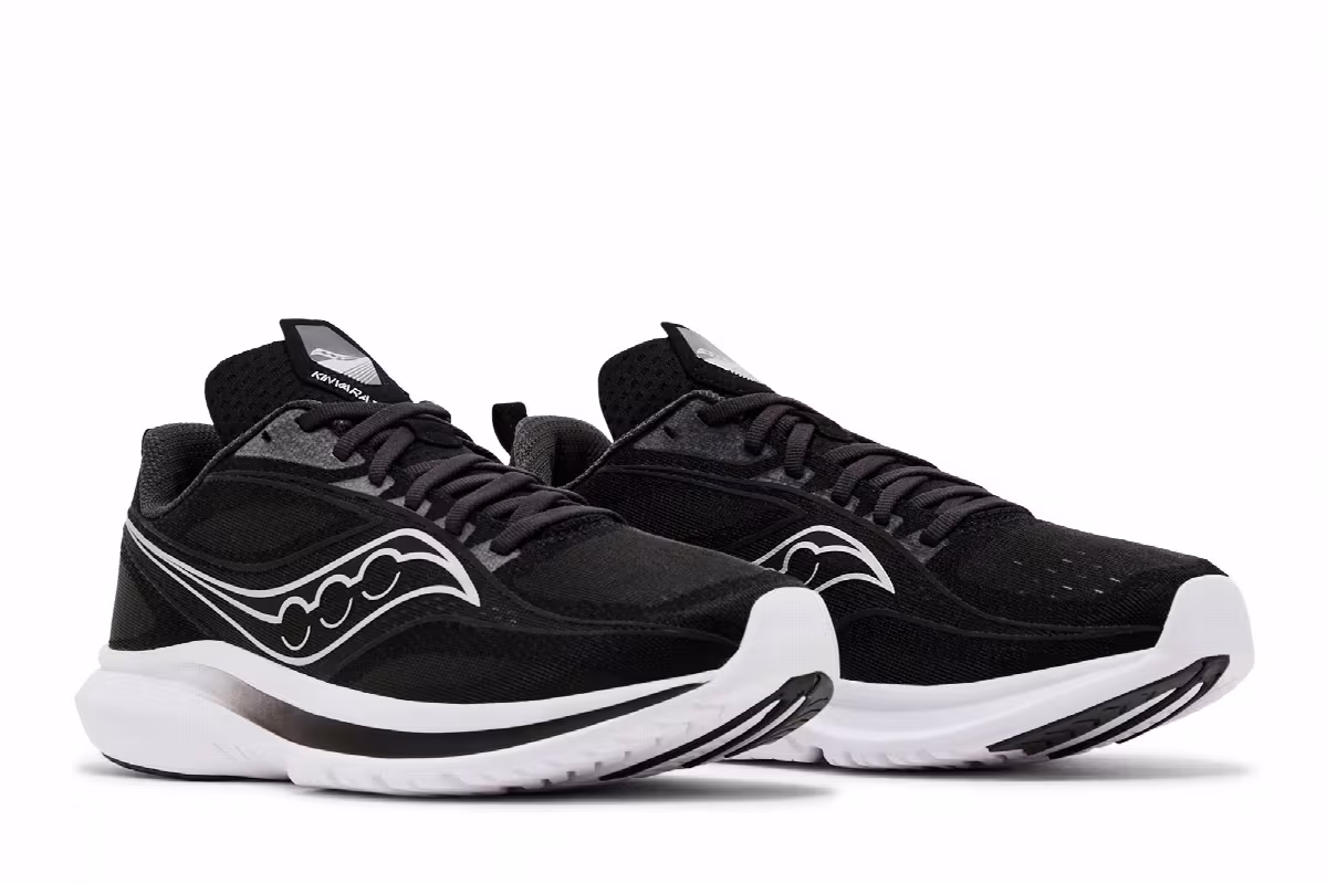 Saucony Kinvara 13 Black Silver, view 9