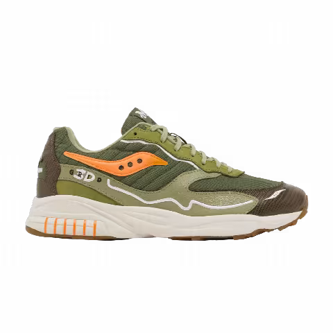 Maybe Tomorrow x Saucony 3D Grid Hurricane 'Tortoise'