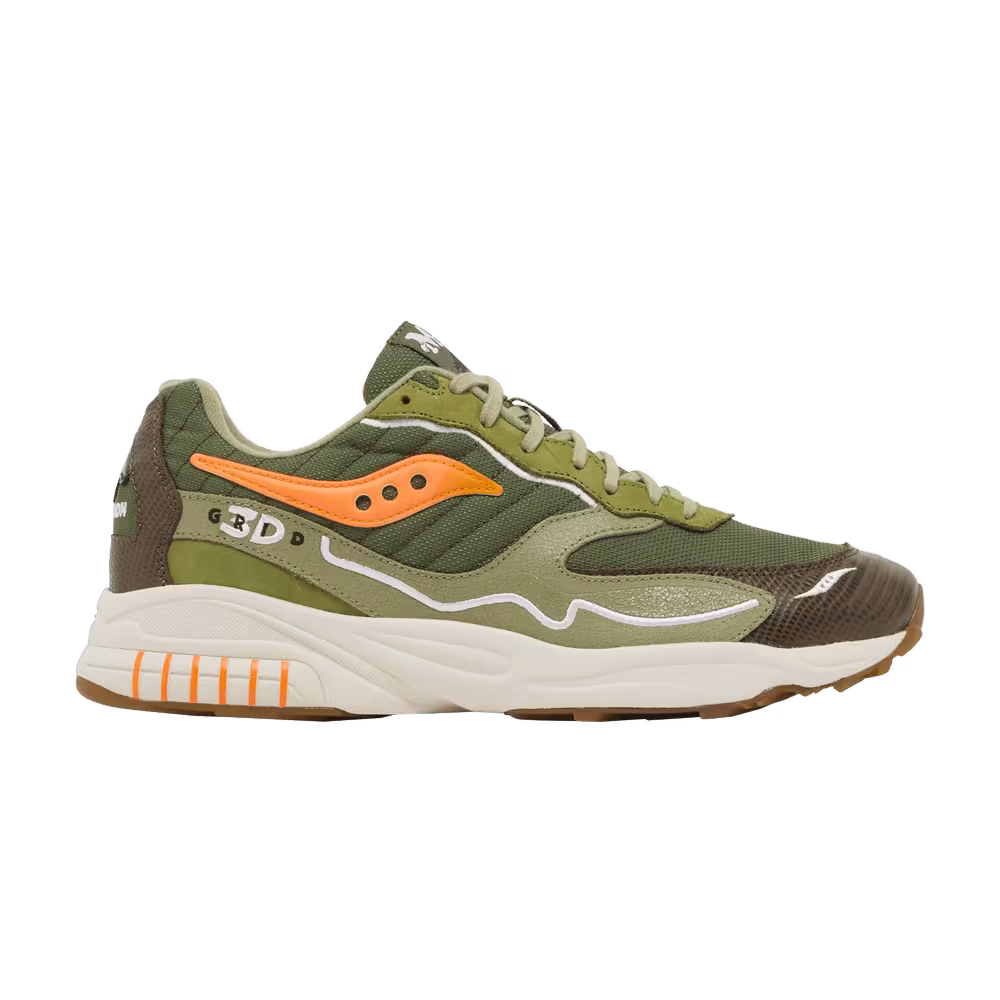 Maybe Tomorrow x Saucony 3D Grid Hurricane Tortoise