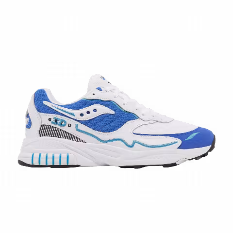 Saucony 3D Grid Hurricane 'White Royal'