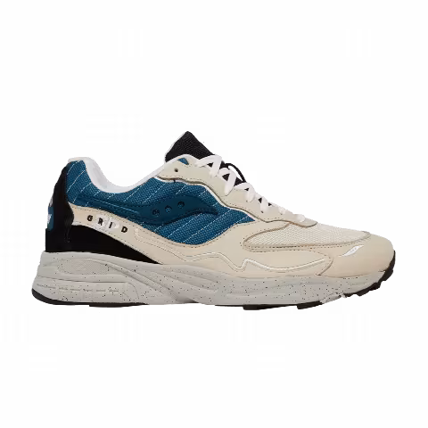 Saucony 3D Grid Hurricane 'Cream Blue'
