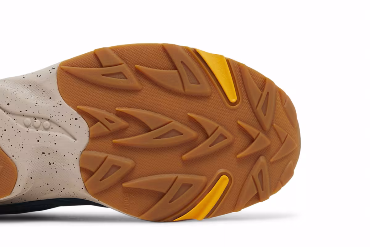 Saucony 3D Grid Hurricane Premium Green Orange, view 6