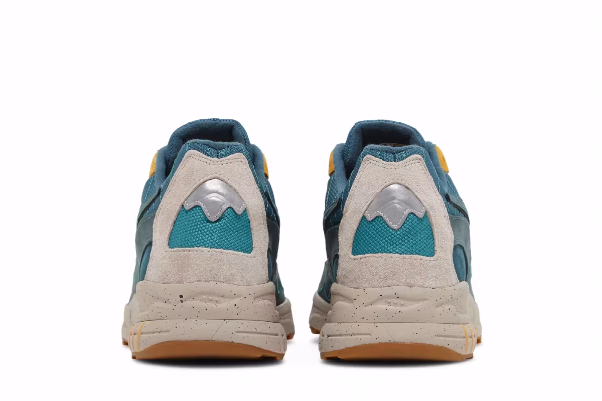 Saucony 3D Grid Hurricane Premium Green Orange, view 7