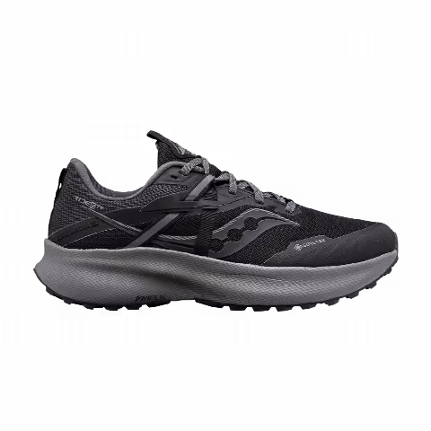 Saucony Wmns Ride 15 TR GORE-TEX 'Black Charcoal'