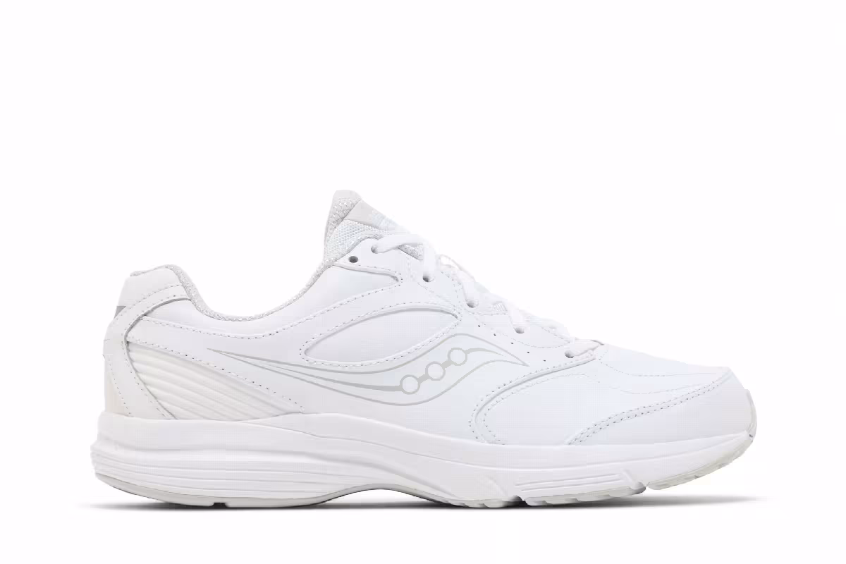 Saucony Integrity Walker 3 Wide Triple White, view 2