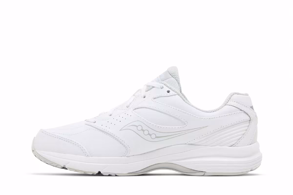 Saucony Integrity Walker 3 Wide Triple White, view 4