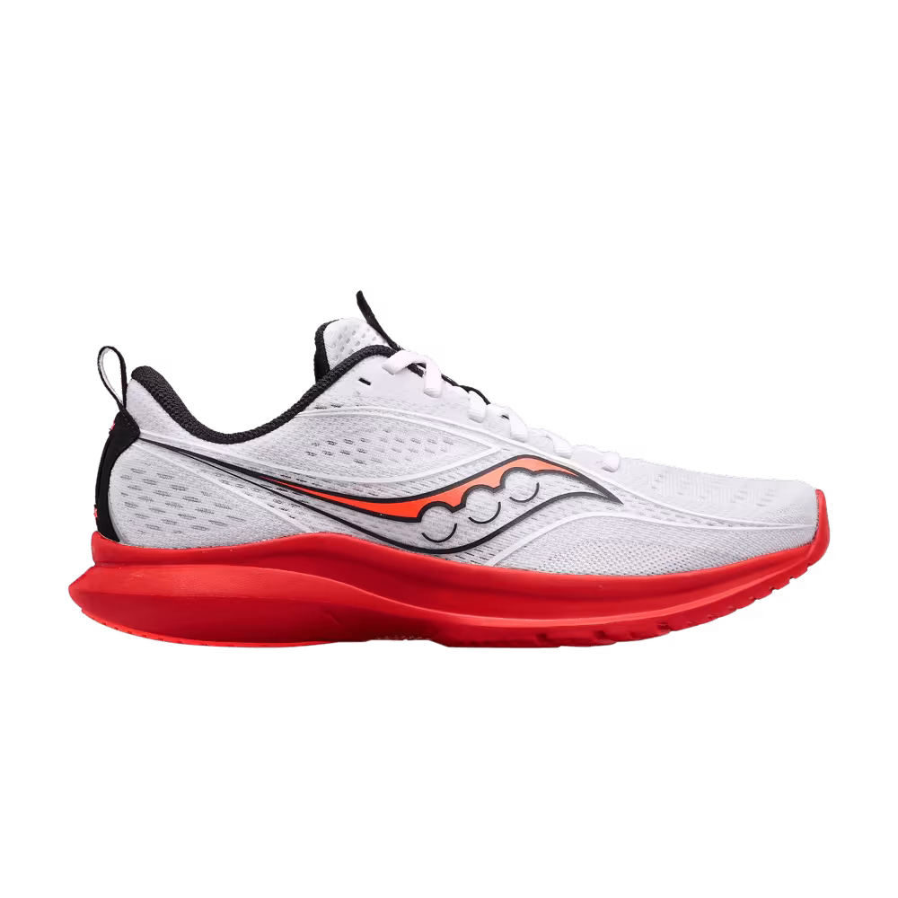 Saucony Women's Kinvara 13 White Black ViZi