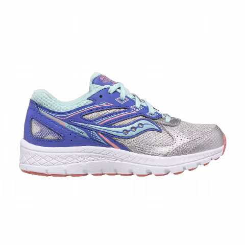 Saucony Cohesion 14 Lace Big Kid 'Silver Periwinkle'