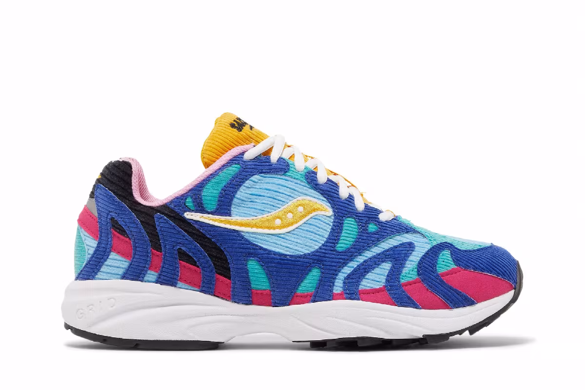 Saucony Grid Azura 2000 Patchwork, view 2