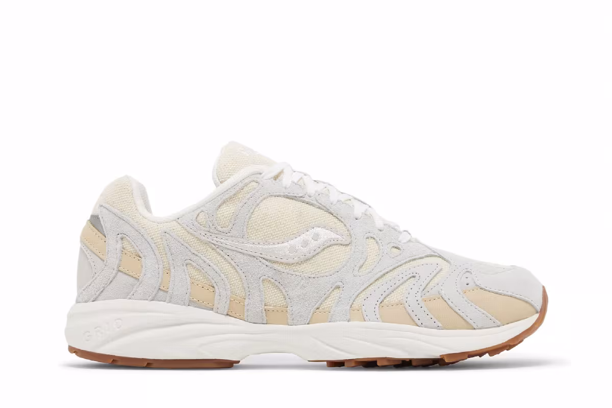 Saucony Grid Azura 2000 Blank Canvas, view 2