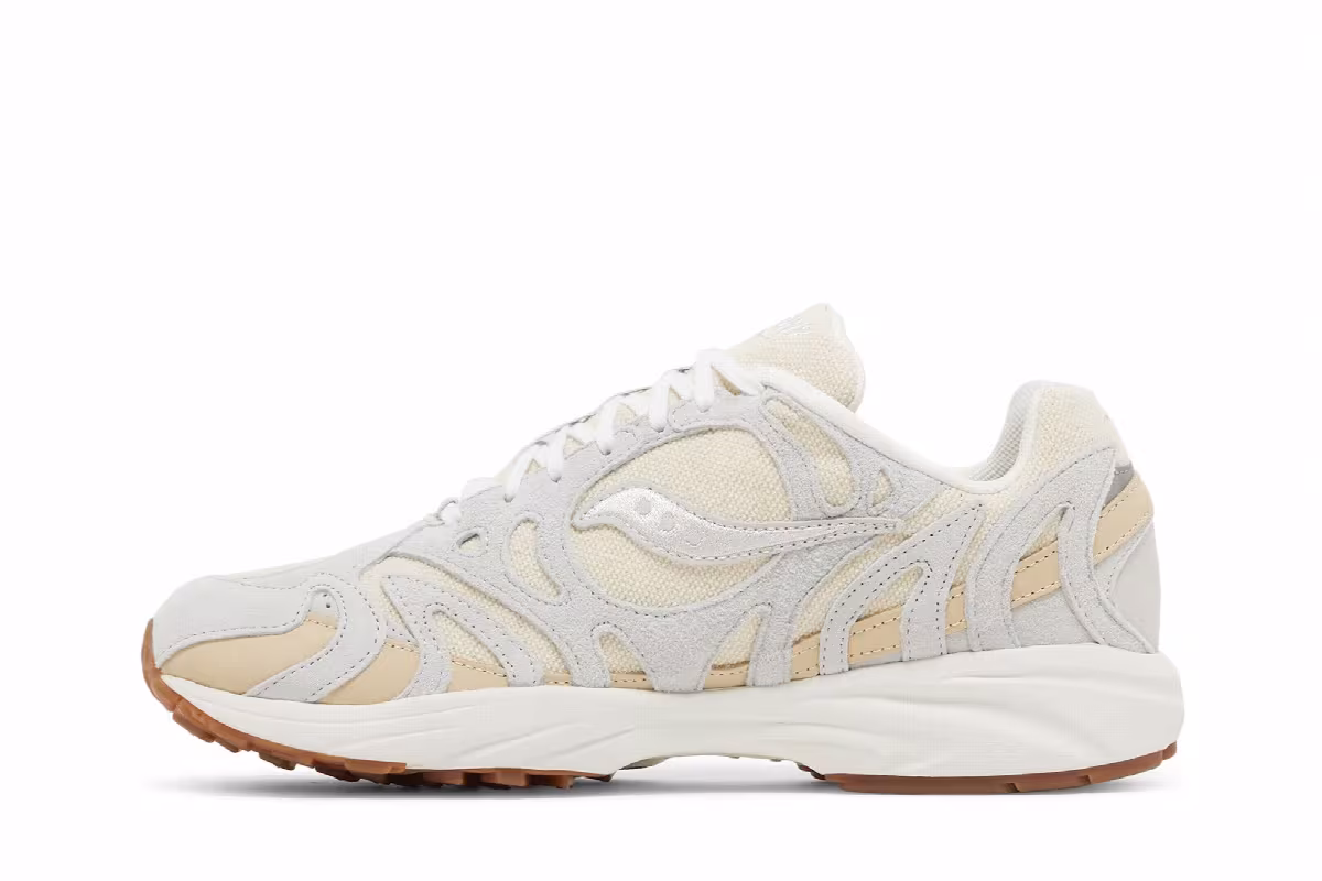 Saucony Grid Azura 2000 Blank Canvas, view 4