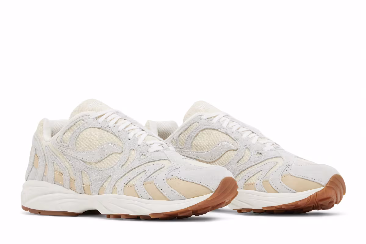 Saucony Grid Azura 2000 Blank Canvas, view 9