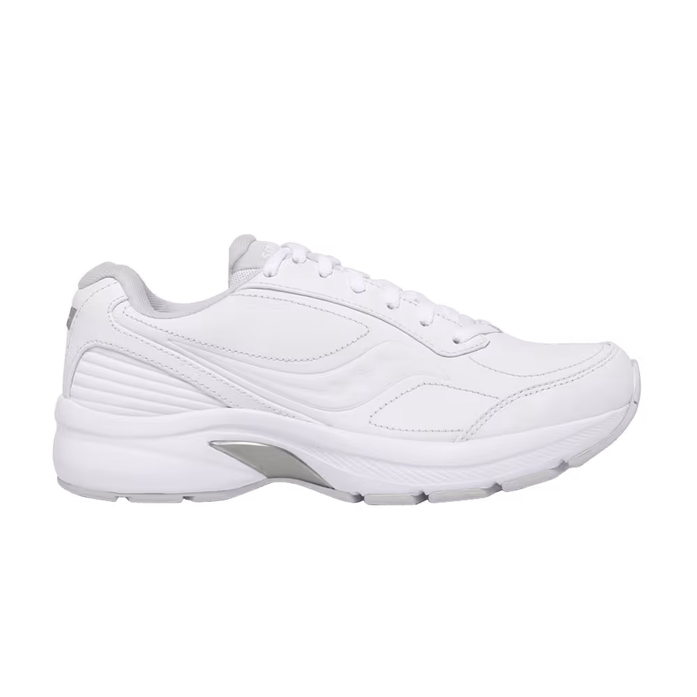 Saucony Omni Walker 3 Wide Triple White