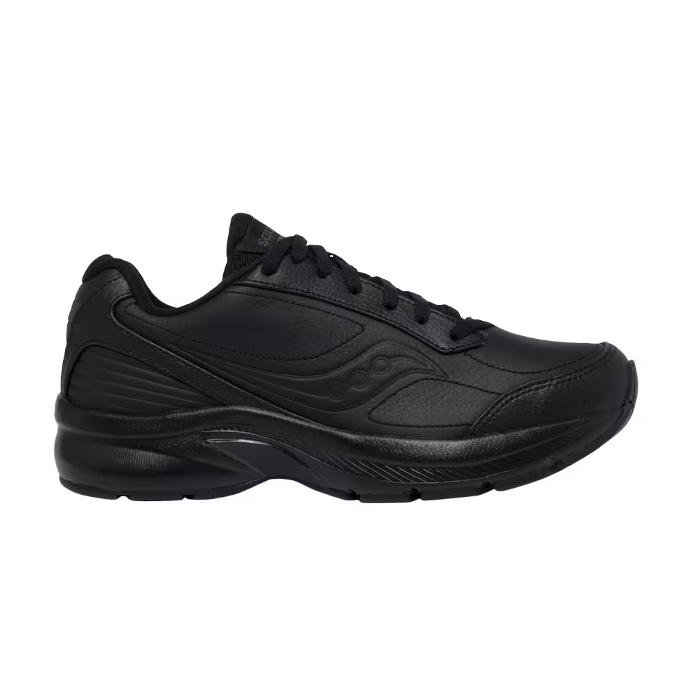 Saucony Omni Walker 3 Wide Triple Black