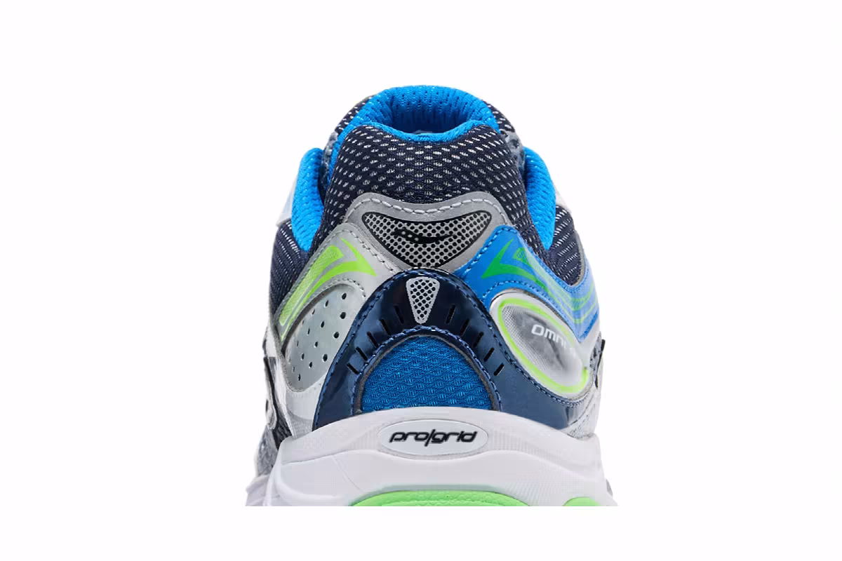 Saucony Progrid Omni 9 Grey Slime, view 8