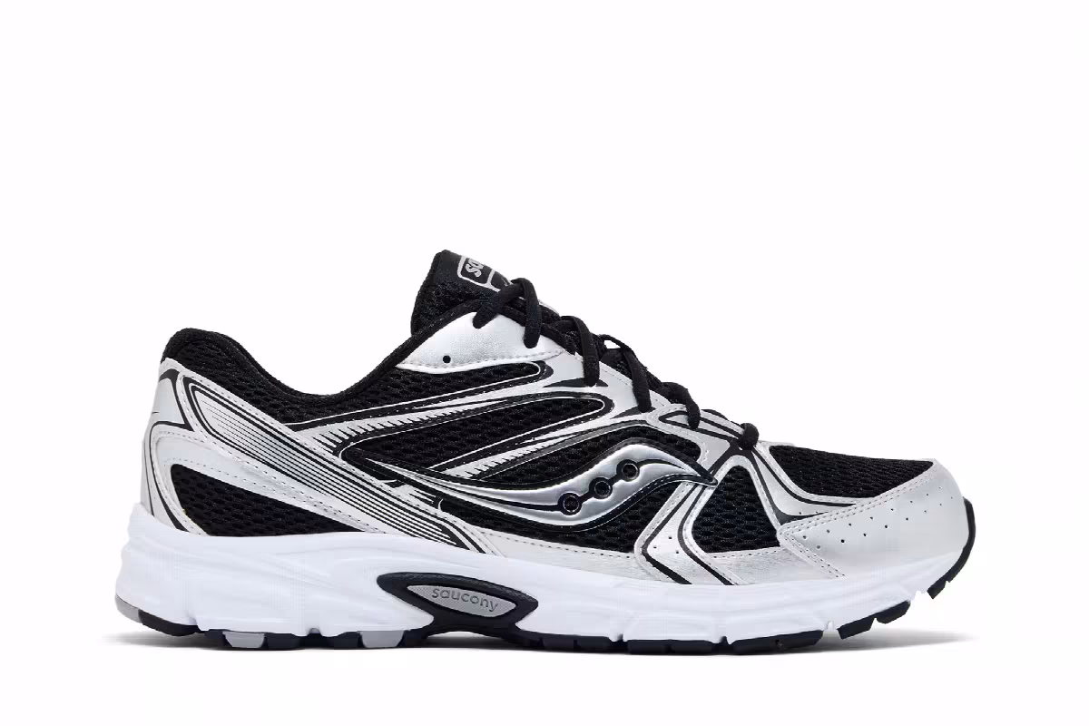 Saucony Grid Ride Millennium Black Silver, view 2