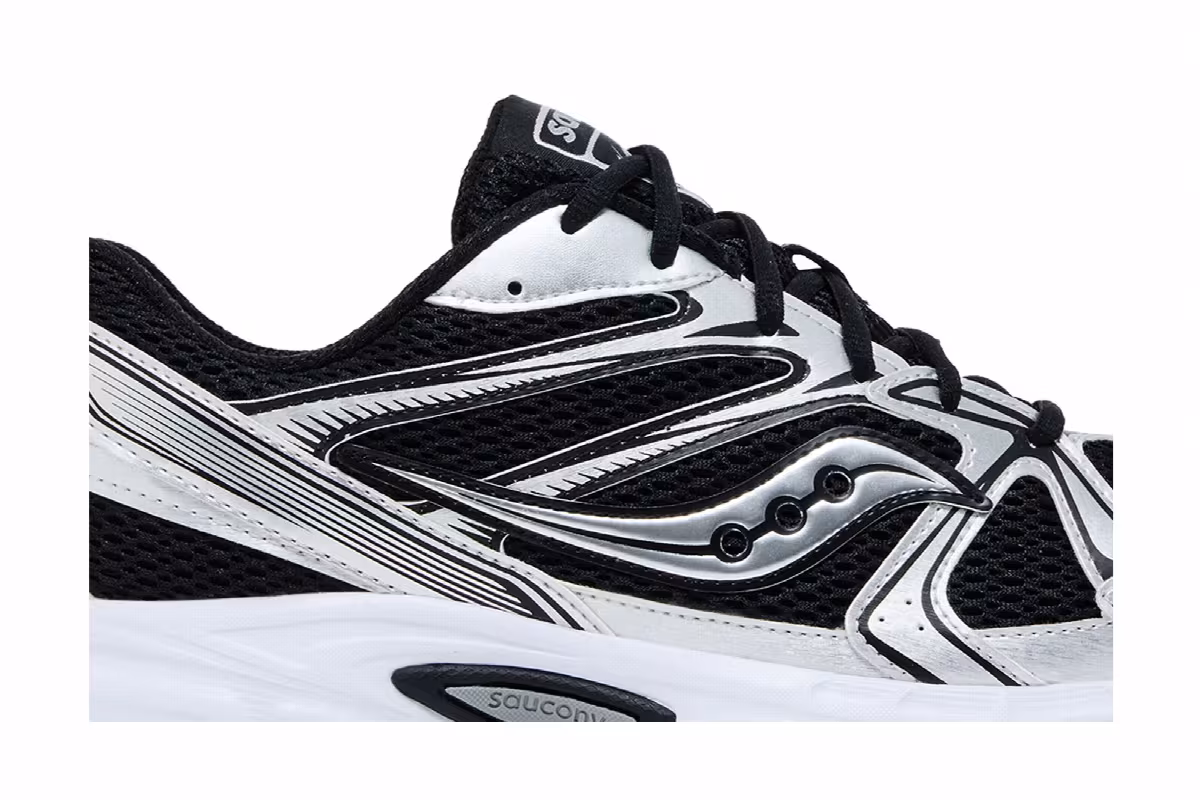 Saucony Grid Ride Millennium Black Silver, view 3