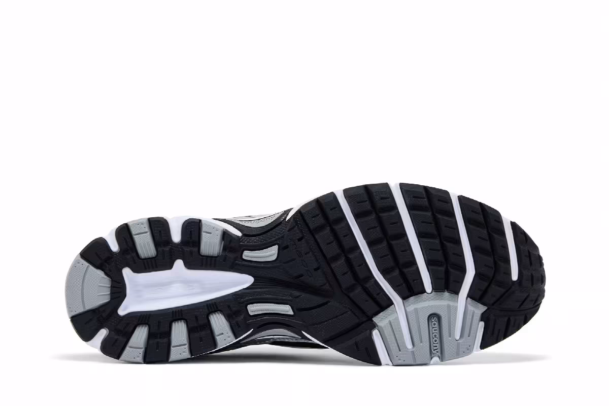 Saucony Grid Ride Millennium Black Silver, view 5