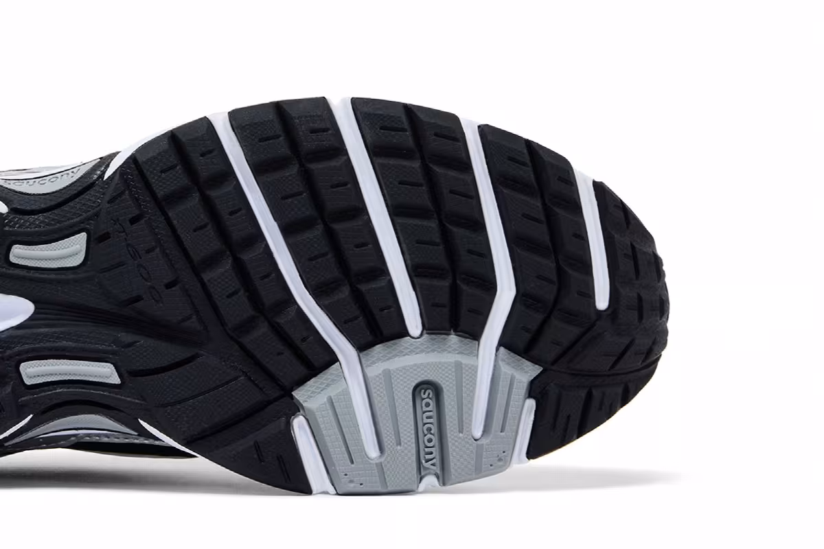 Saucony Grid Ride Millennium Black Silver, view 6
