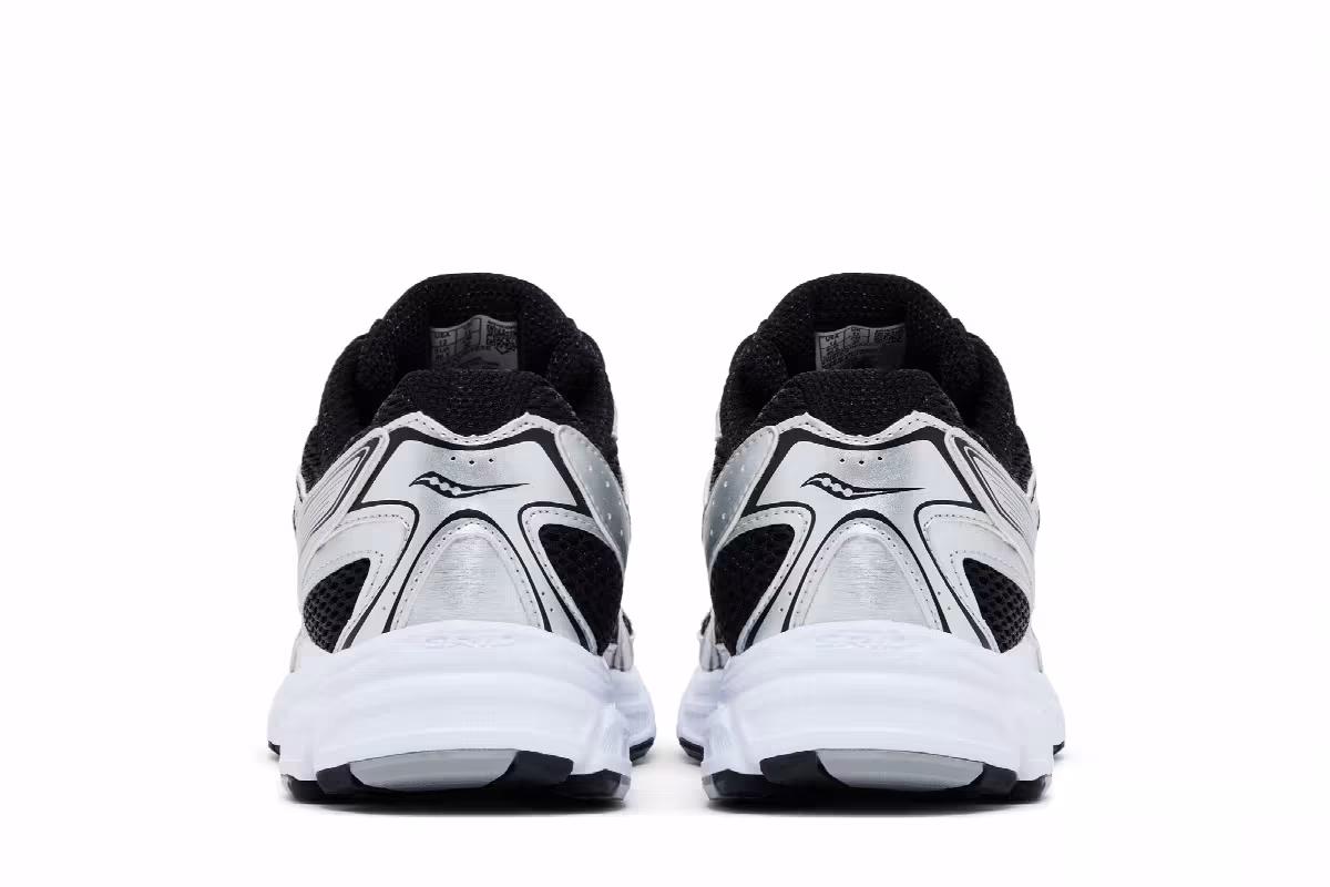 Saucony Grid Ride Millennium Black Silver, view 7