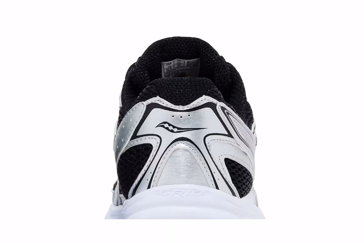 Saucony Grid Ride Millennium Black Silver, view 8