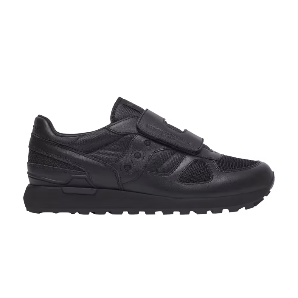 Engineered Garments x Saucony Shadow Double Velcro Black