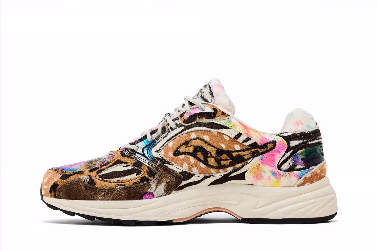 Westside Gunn x Saucony Grid Jazz 9 Awesome Gods, view 4