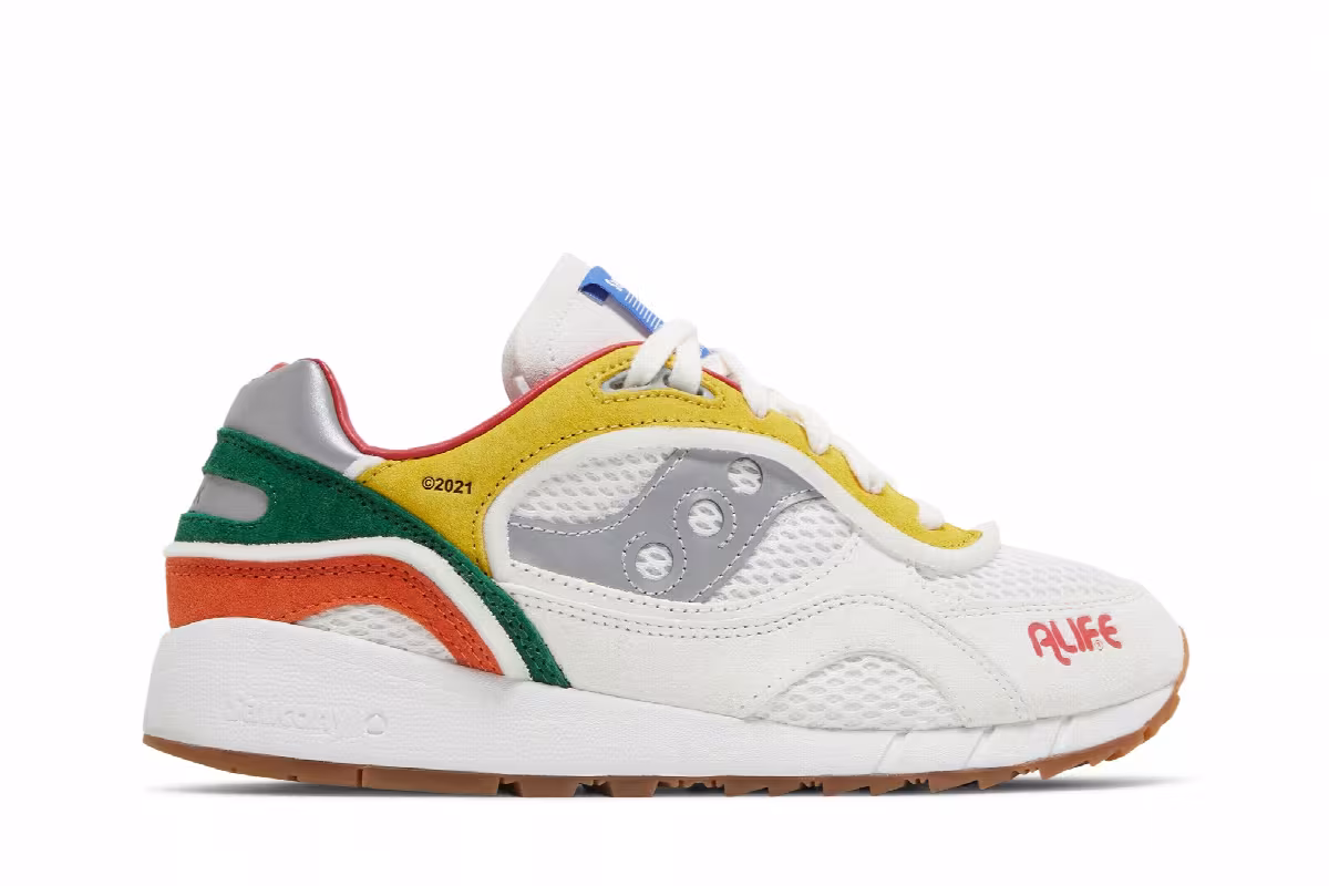 ALIFE x Saucony Shadow 6000 NYC Subway Maps, view 2