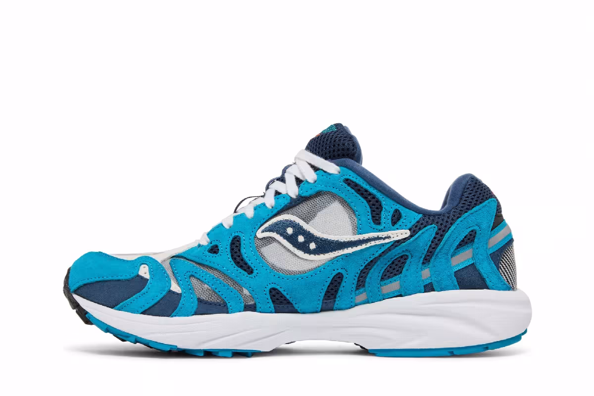 Saucony Grid Azura 2000 Denim, view 4