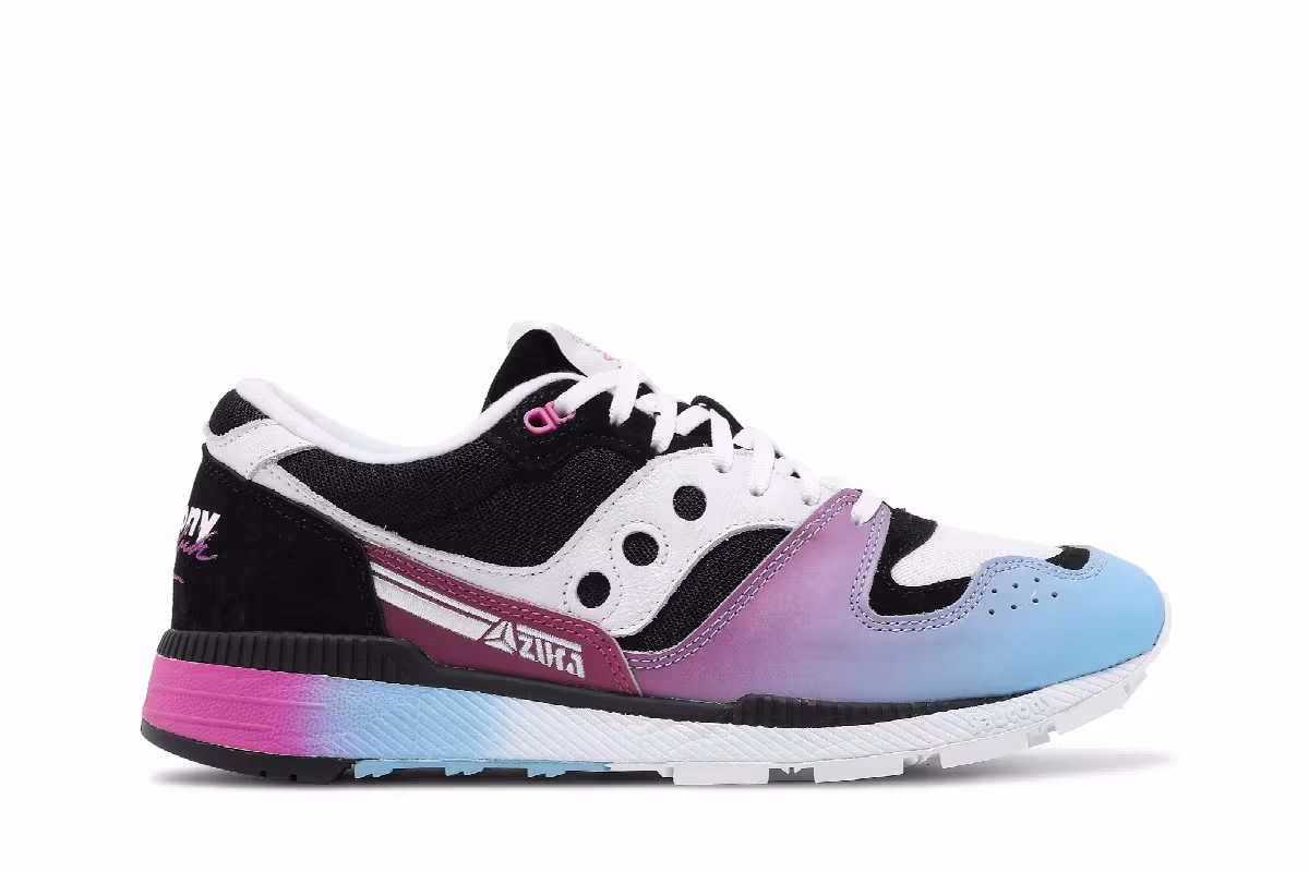 Acribik x Saucony Azura Tech Noir, view 2