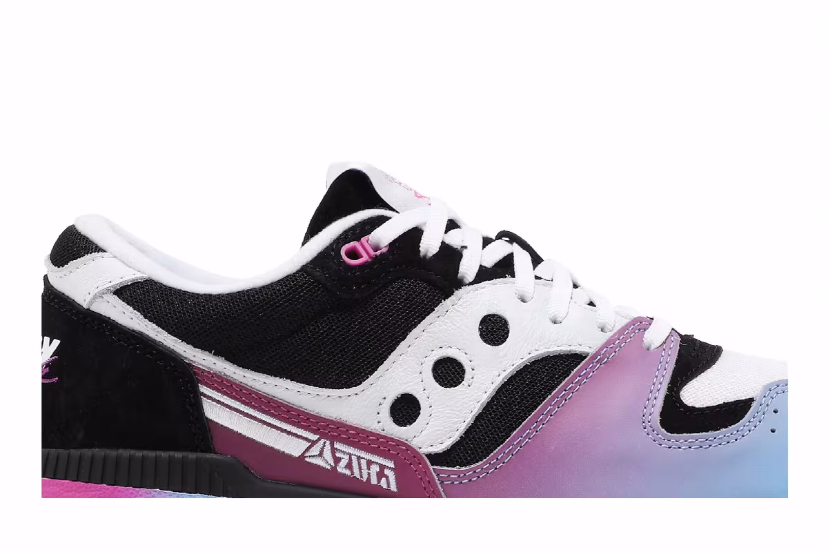 Acribik x Saucony Azura Tech Noir, view 3