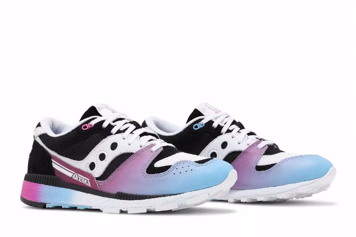 Acribik x Saucony Azura Tech Noir, view 9