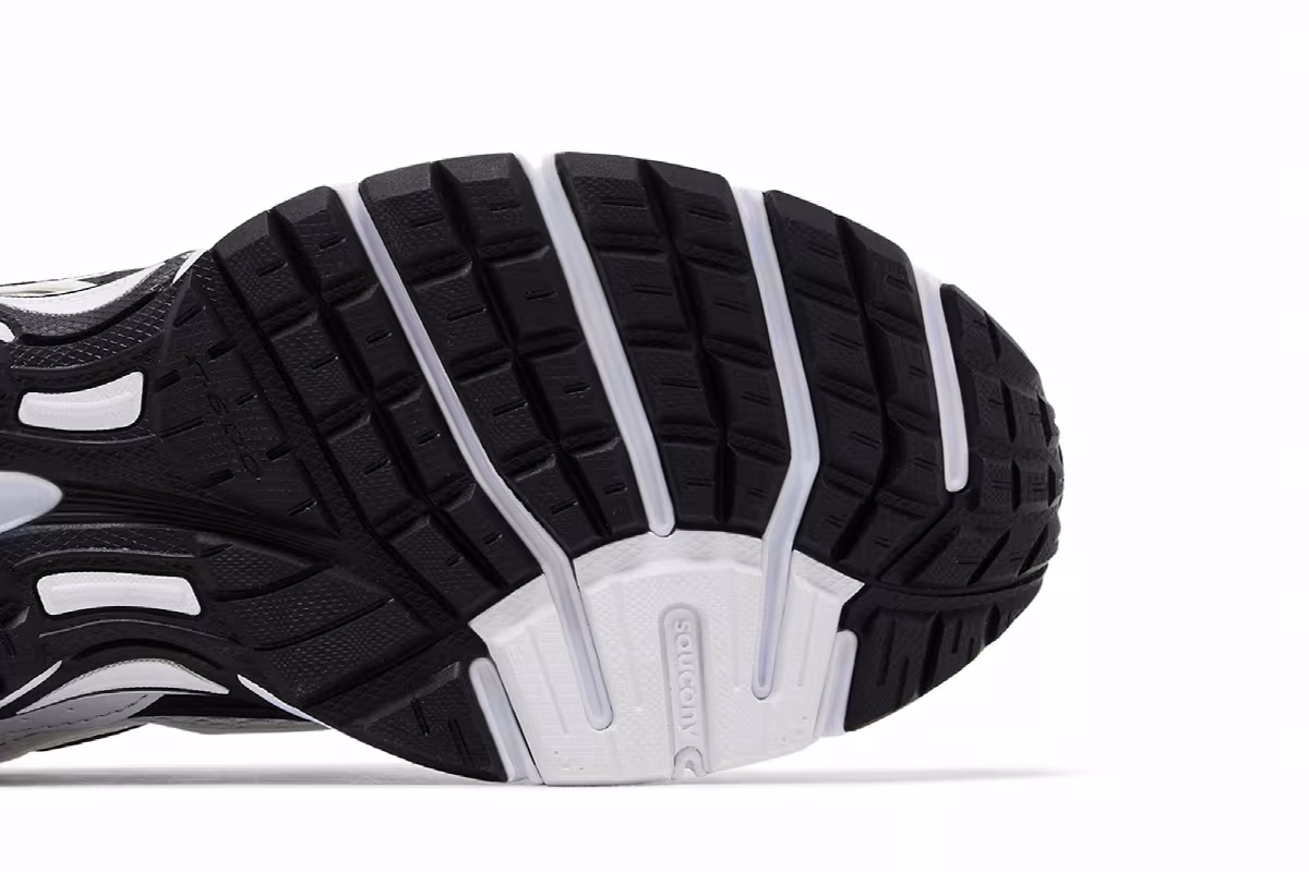 Saucony Grid Ride Millennium White Gold Black, view 6