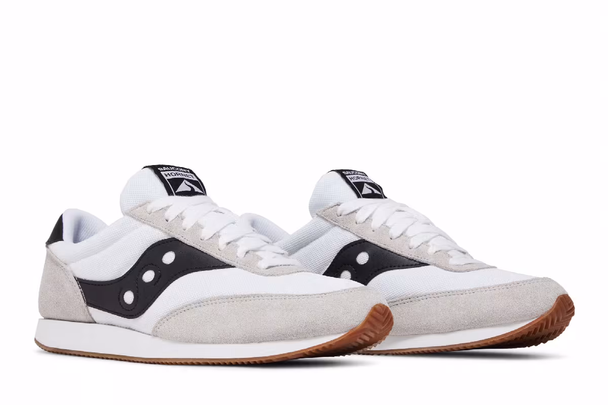 Saucony Hornet White Black, view 9