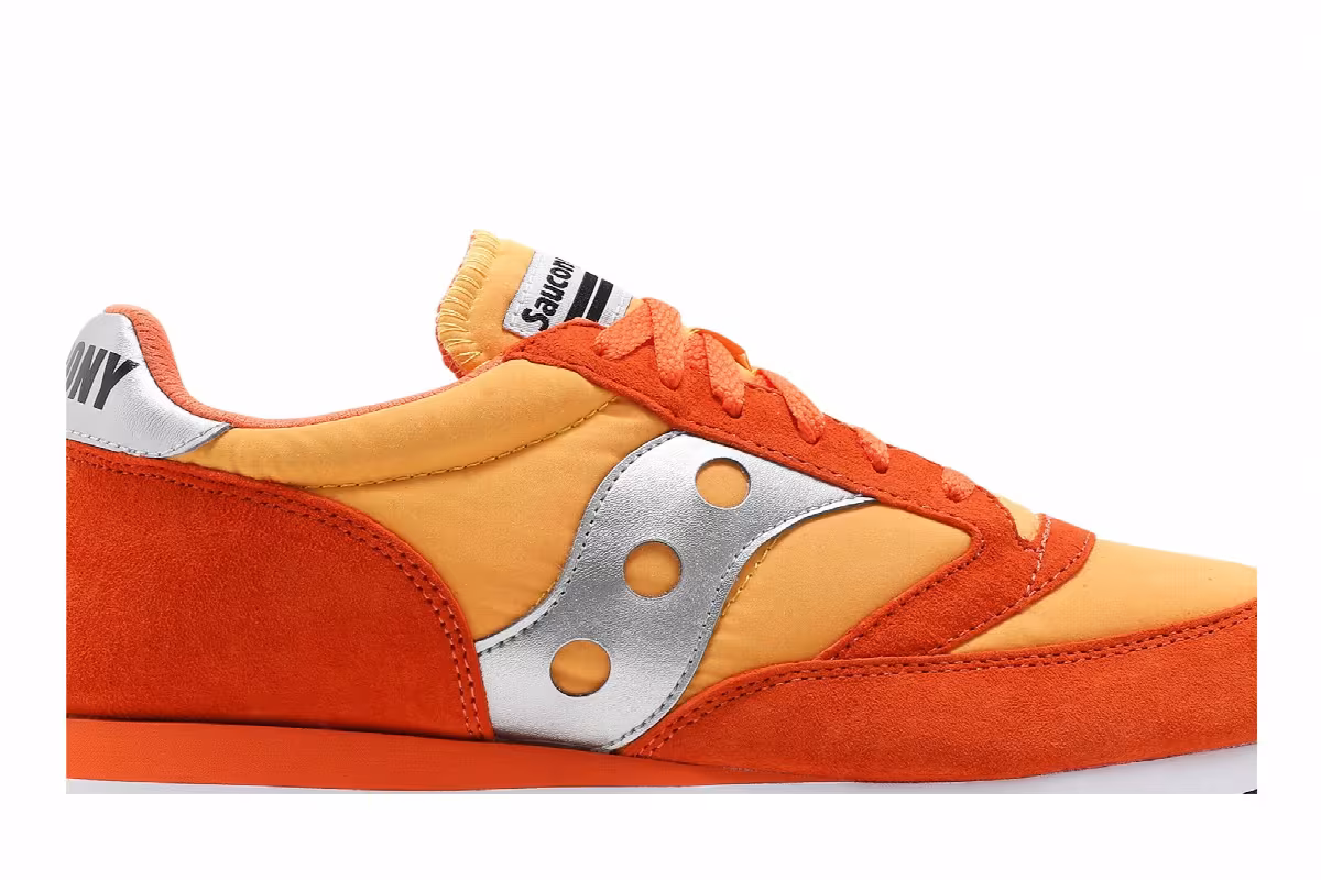 Saucony Jazz 81 Orange Aluminum Silver, view 3