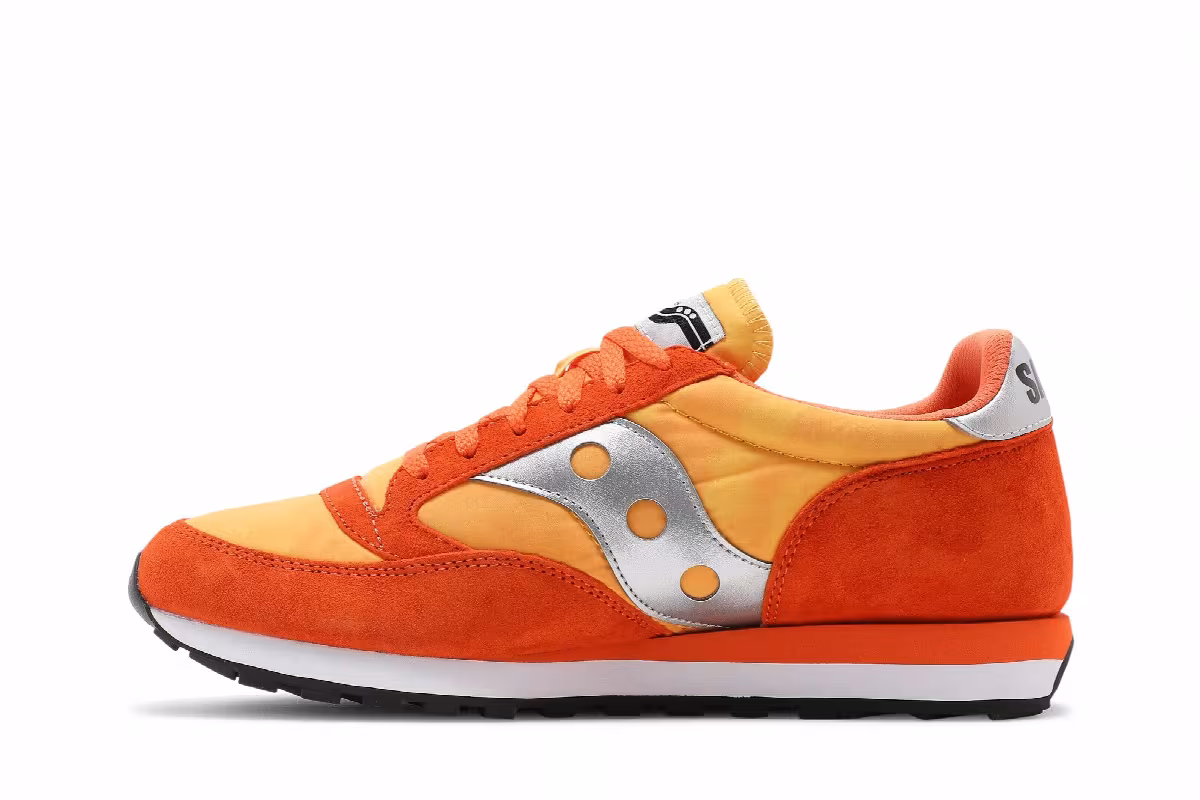 Saucony Jazz 81 Orange Aluminum Silver, view 4