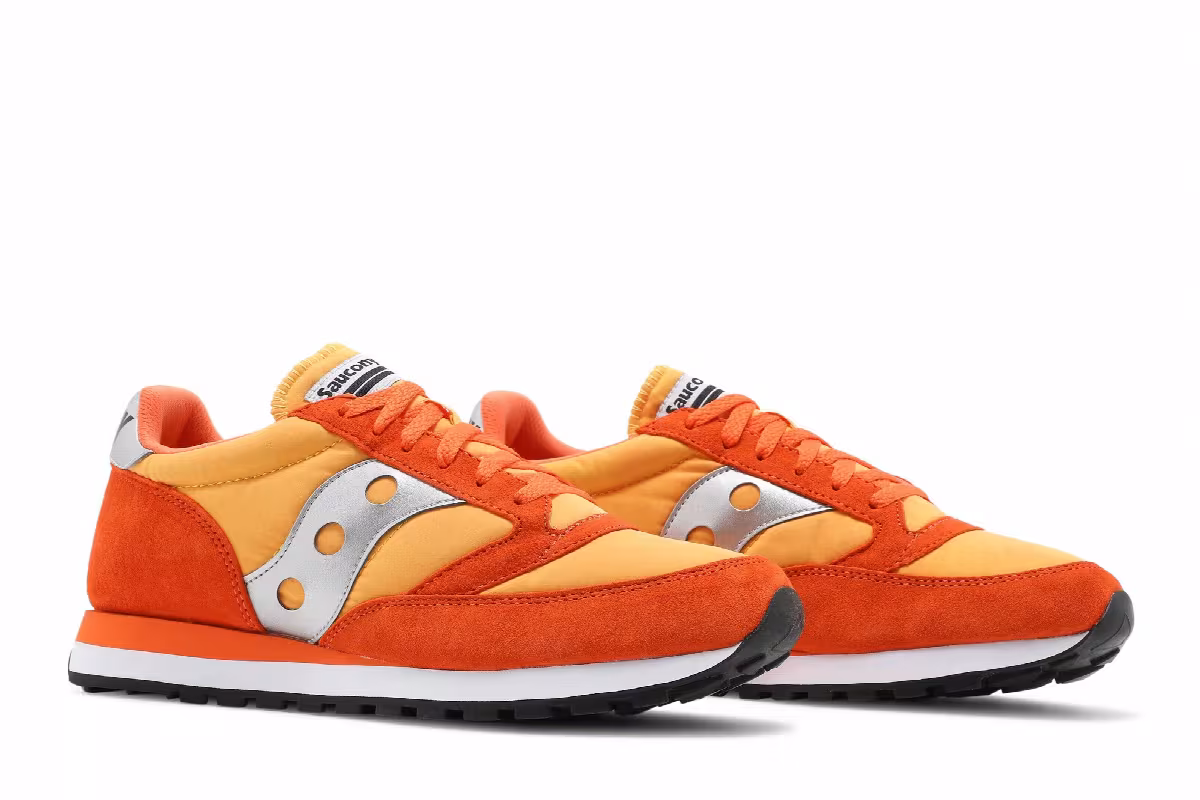 Saucony Jazz 81 Orange Aluminum Silver, view 9