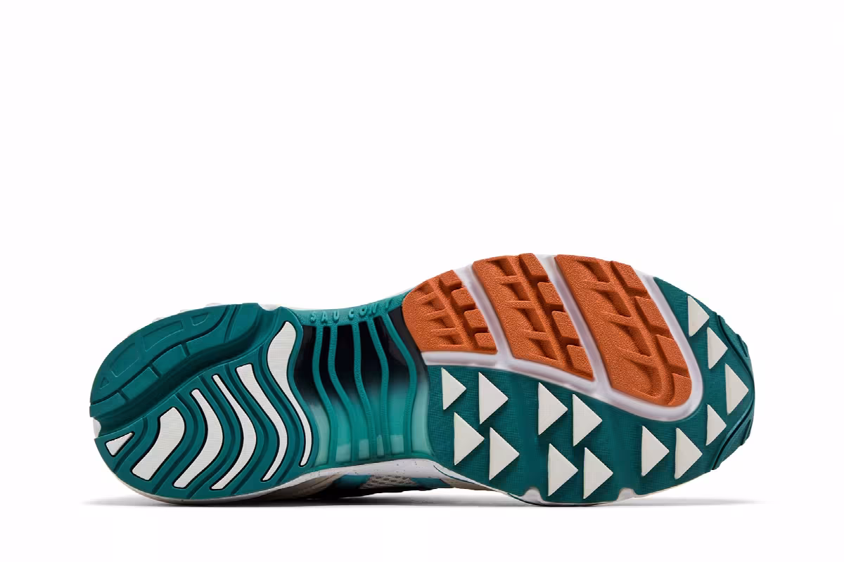 Saucony Grid Web Tan Blue, view 5