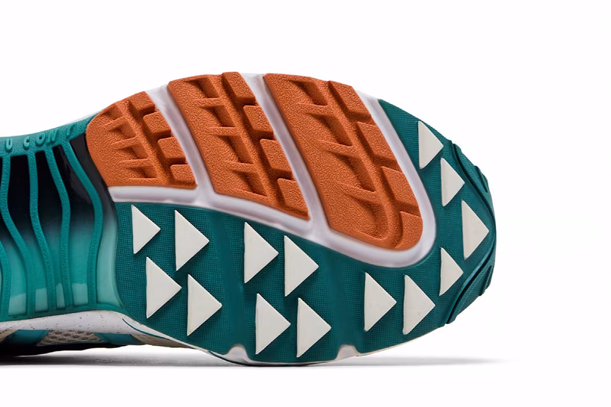 Saucony Grid Web Tan Blue, view 6