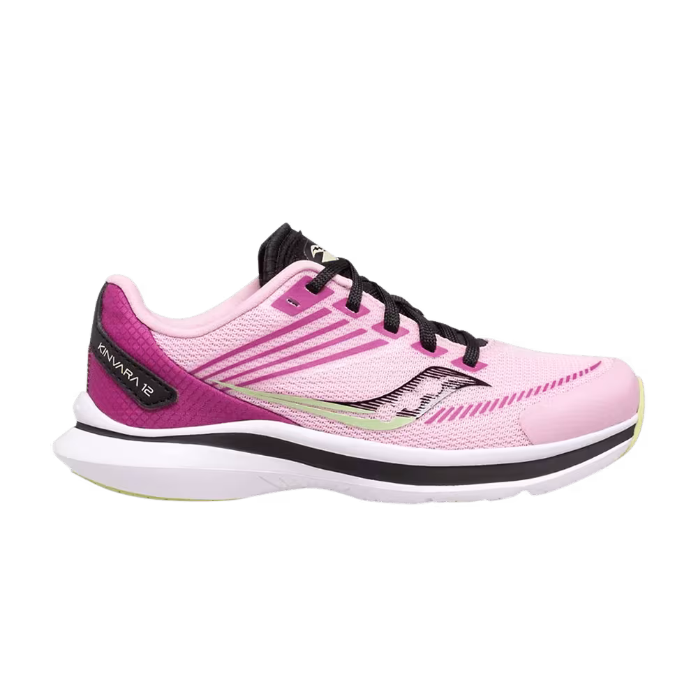 Saucony Kinvara 12 Big Kid Pink Purple