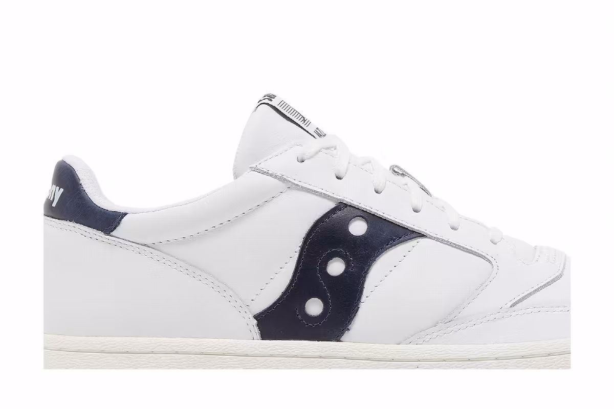 Saucony Jazz Court White Navy, view 3