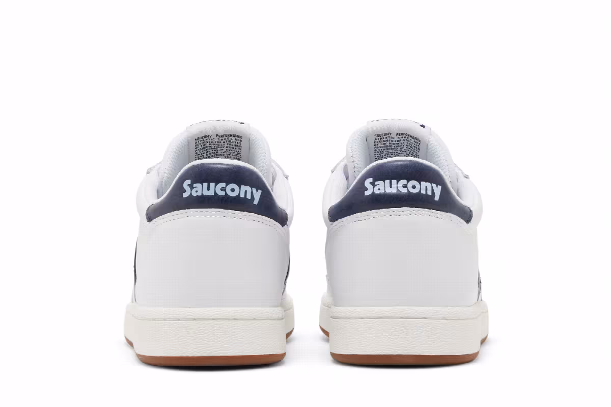 Saucony Jazz Court White Navy, view 7