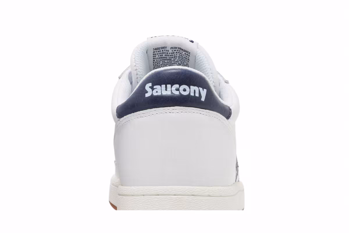 Saucony Jazz Court White Navy, view 8
