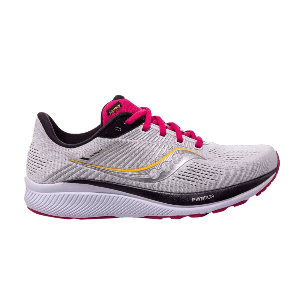Saucony Women's Guide 14 Wide Alloy Cherry